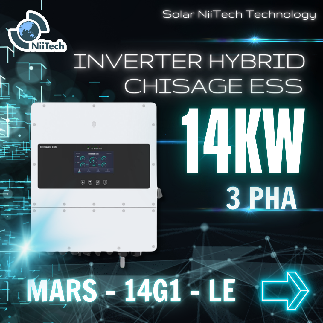 INVERTER HYBRID 14KW CHISAGE ESS - 3 PHA - ÁP THẤP (MARS-14G1-LE)